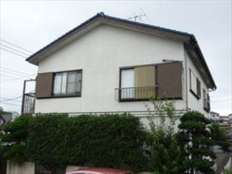 お住まいの妻側